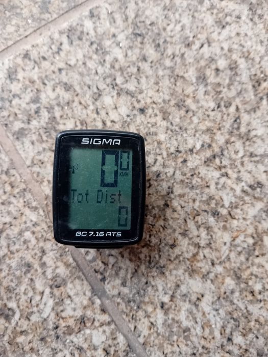 Sigma BC 7.16 ATS sem fios - computador de bicicleta completo + oferta de uma bolsa