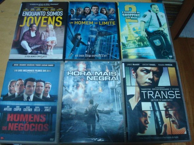 lote 12  dvds originais alguns recentes