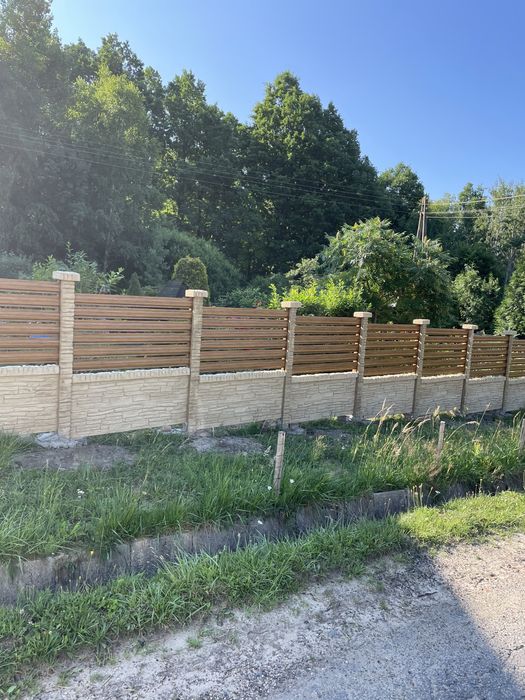 Montaż ogrodzeń panelowych ,betonowych