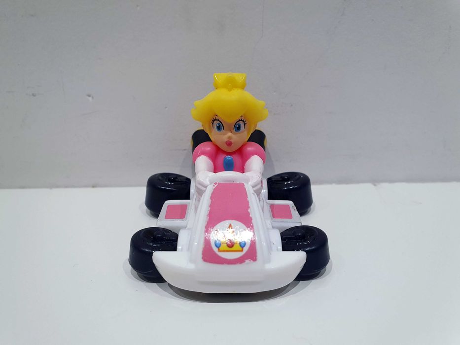 Super Mario Bros Princess Peach Kart figurka pojazd McDonald’s
