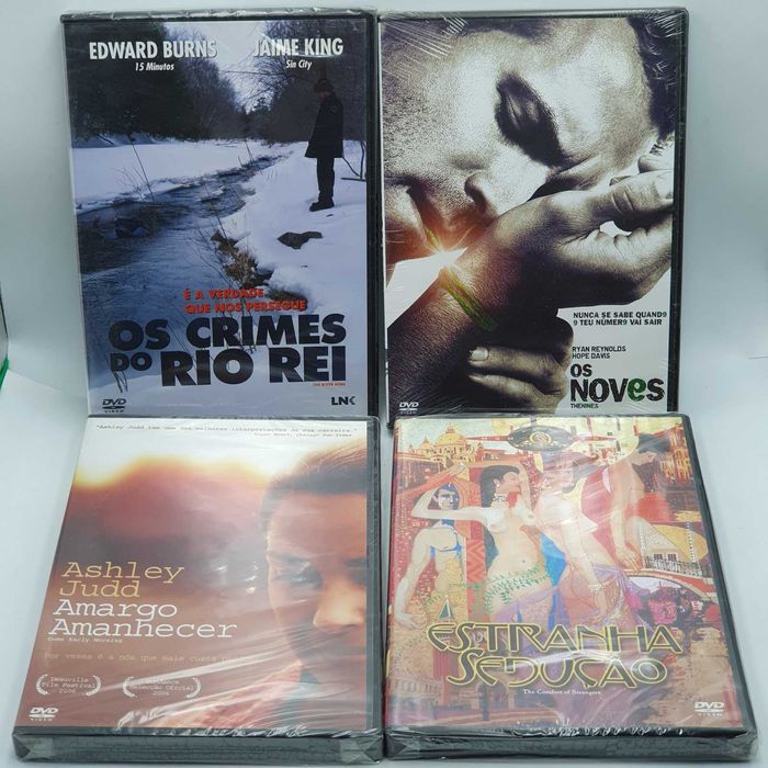 Lote 7/1 - Pack de 18 Filmes Novos e Selados em DVD - Ref.VI