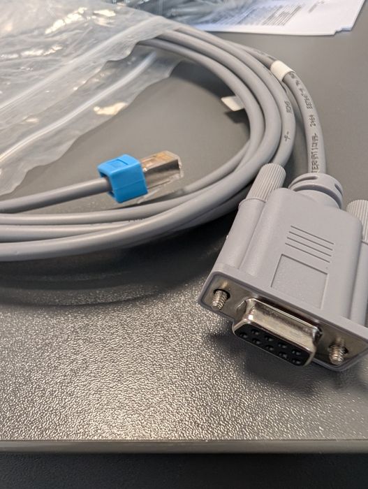 Kabel RS232 do czytników kodów kreskowych Datalogic