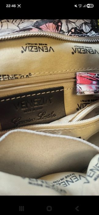 Torba Venezia skora naturalna shopperka