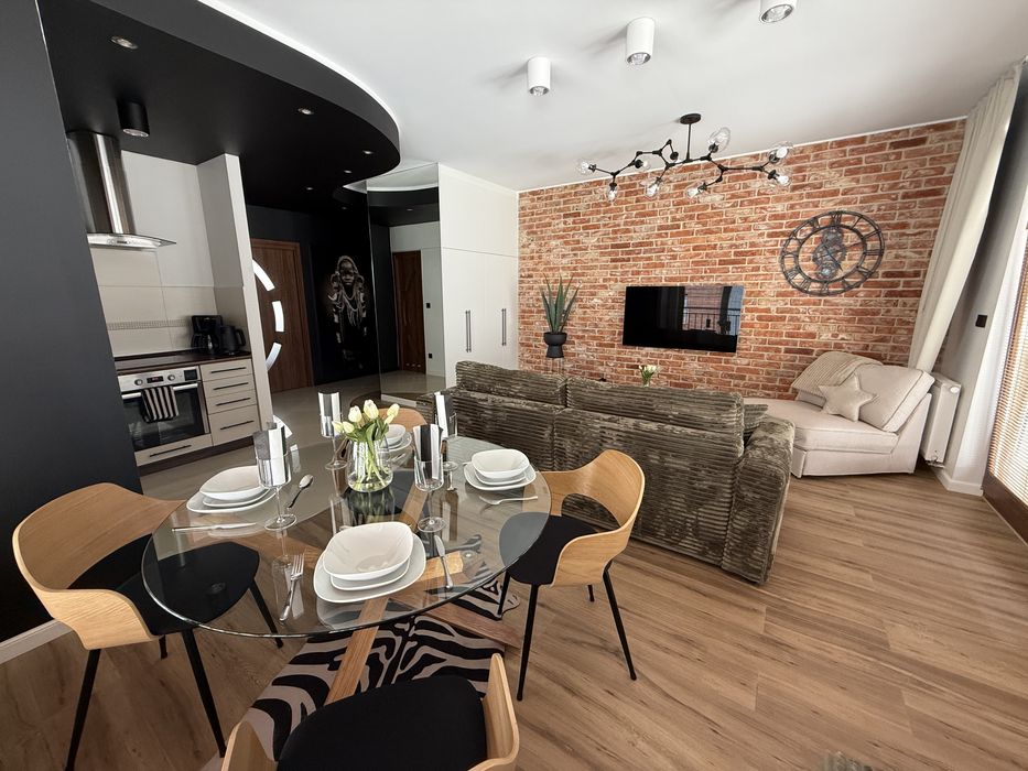 Świnoujście! Piękny apartament 2-5 os. 100m taras. Parking  w cenie.