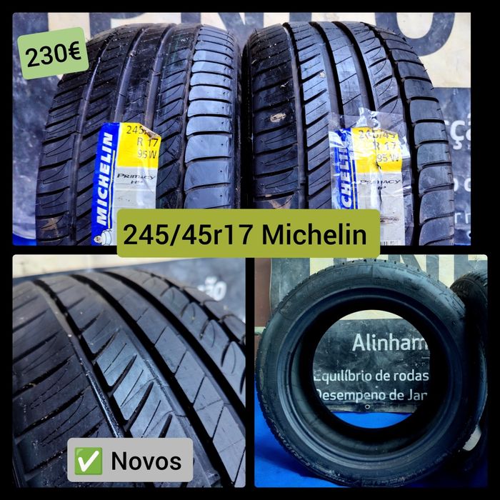 Pneus novos 205/50r17 245/45r17 Michelin