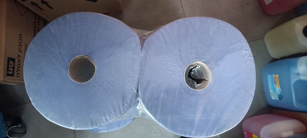 Ręcznik papierowy Mega Duża Rola  Big  Czysciwo 300/1 Niebieski Mega D