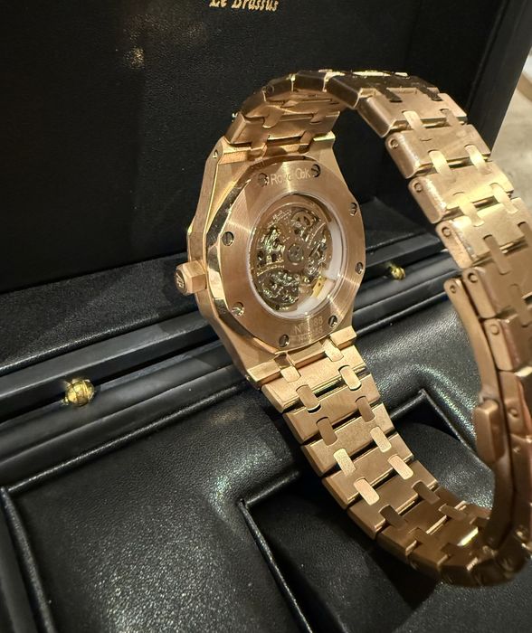 Zegarek w stylu AP Royal Oak • prywatna kolekcja • bardzo dobry