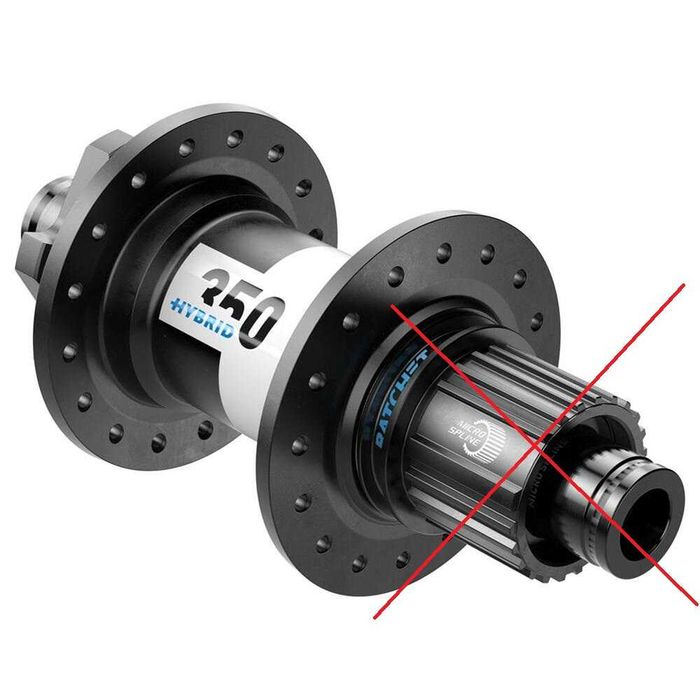 -60% NOWA piasta DT SWISS 350 36h IS 6 śrub 12x148mm Ratchet bez bębenka tylna rowerowa BOX Faktura VAT 23%
