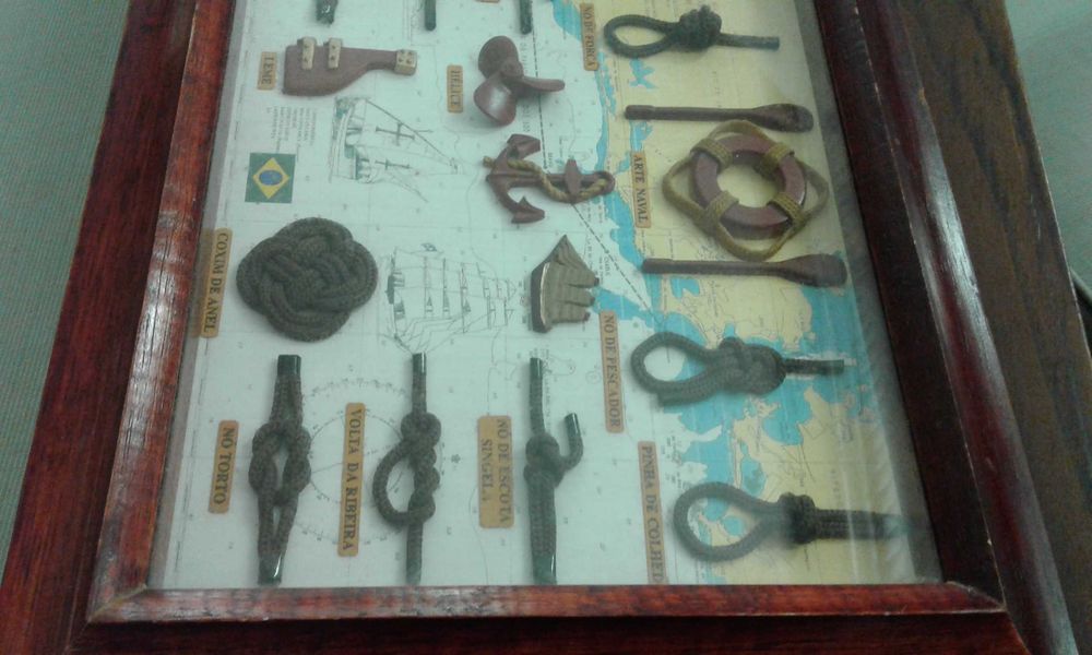 Quadro com motivos náuticos