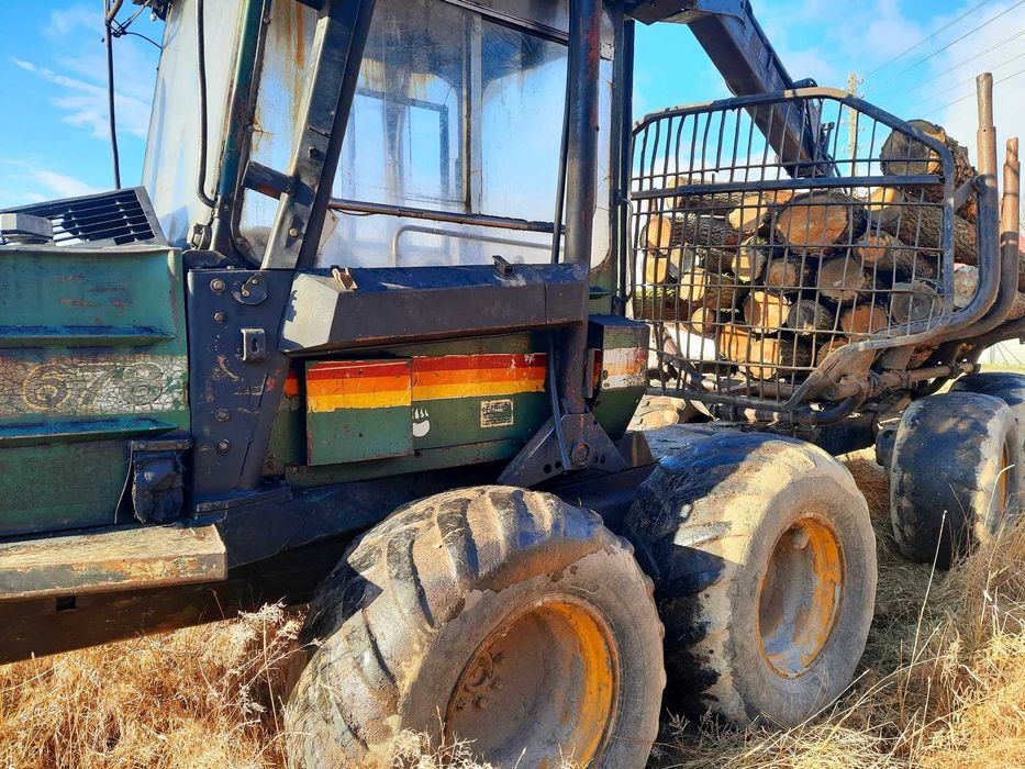 forwarder FMG 678 timberjack ponsse części mosty koła dźwig