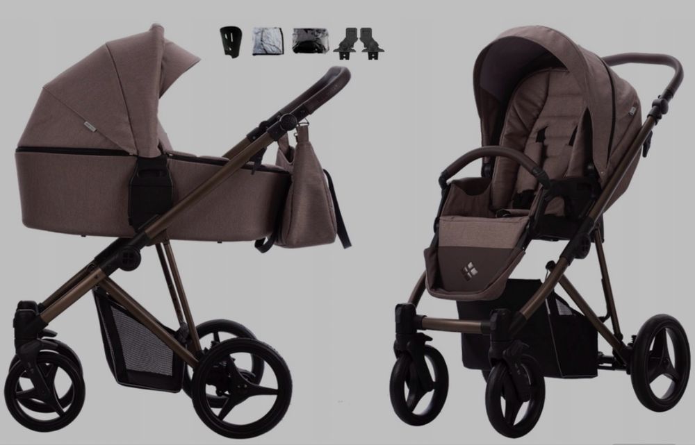 Wózek Bebetto flavio choco 2w1