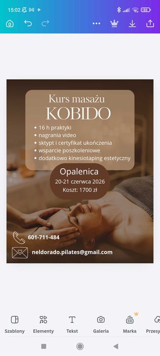 Kurs masażu Kobido