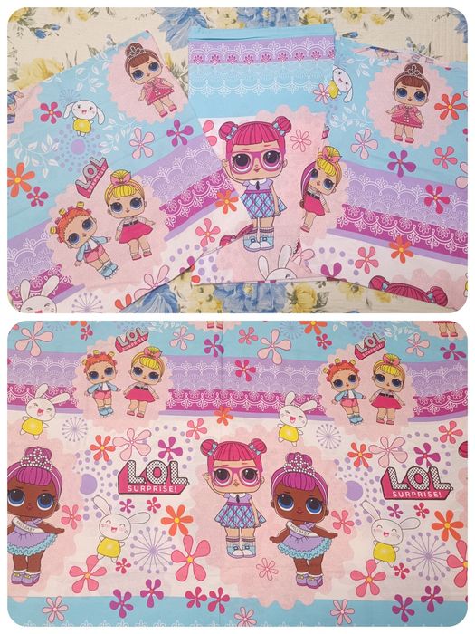 Постільна білизна для дитячого ліжечка комплект 3+1 ПОДАРУНОК