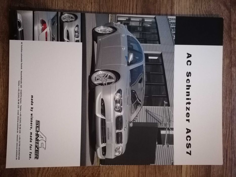 Prospekt AC Schnitzer BMW 7 E65