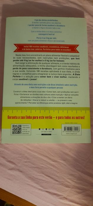 Livro " A dieta perfeita "