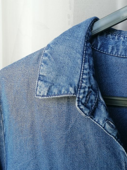 Camisa cor ganga com bordado Pieces - NOVA (ENVIO GRÁTIS)