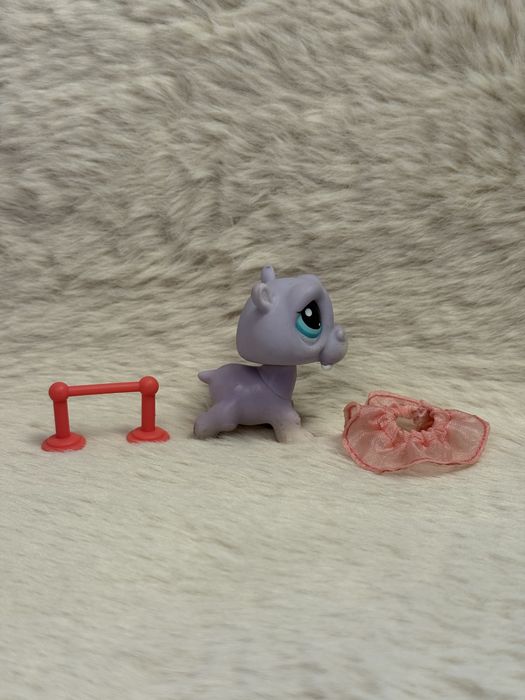 Figurka HIPOPOTAM #986 Littlest Pet Shop LPS Hasbro