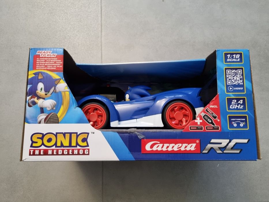 Carrera RC Sonic The Hedgehog auto zdalnie sterowane