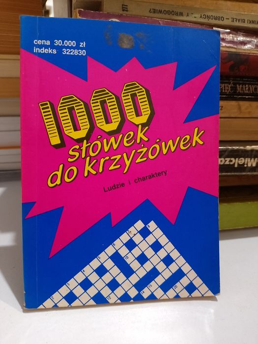 1000 słówek do krzyżówek Ludzie i charaktery