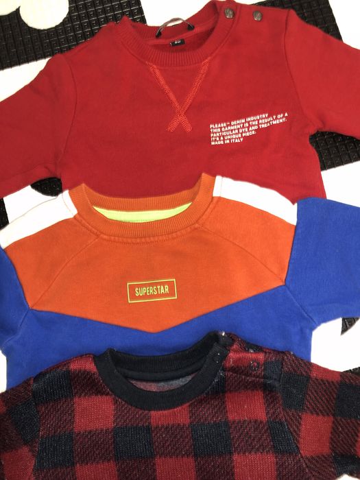 komplet swetrów dla dziecka