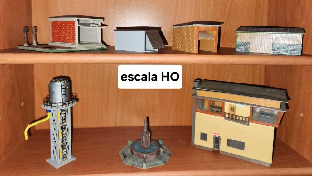 Edificios, casinhas e outros em Escala HO