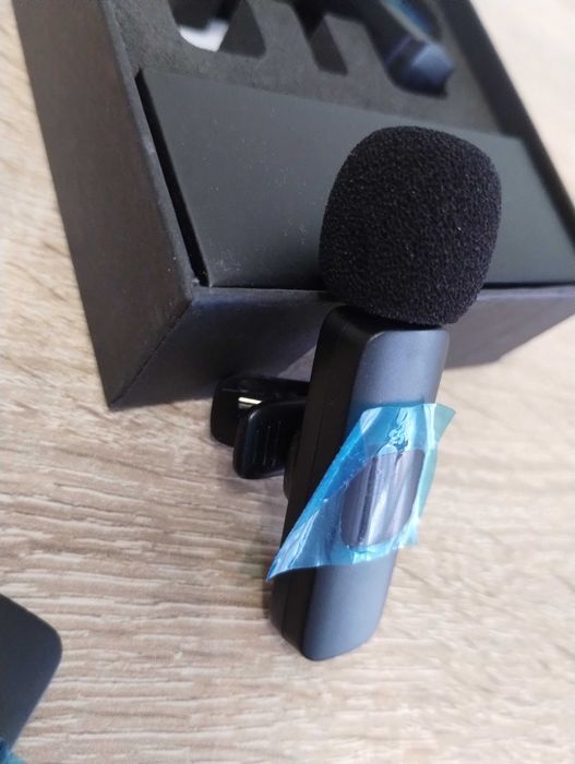 Mikrofon krawatowy bezprzewodowy do Apple