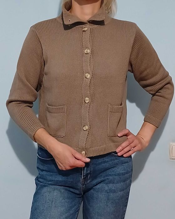 котонова кофта на гудзиках р. М/L