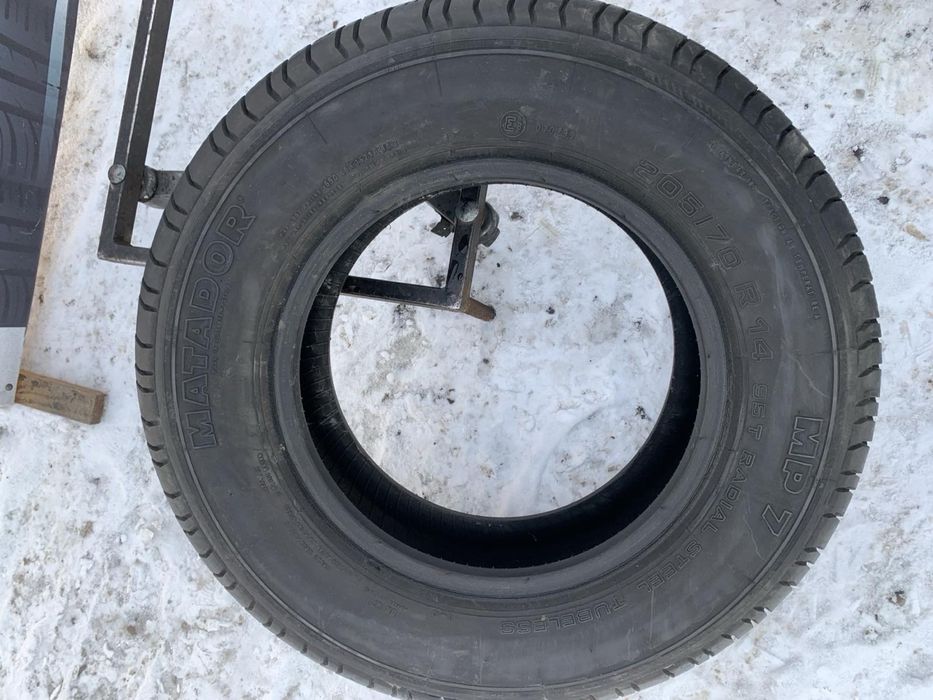 Шини 205/70 R14 пара Matador літо 6,4мм 2023р