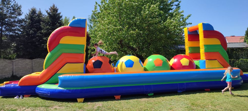 Dmuchańce Tory przeszkód Trampoliny Kule wodne