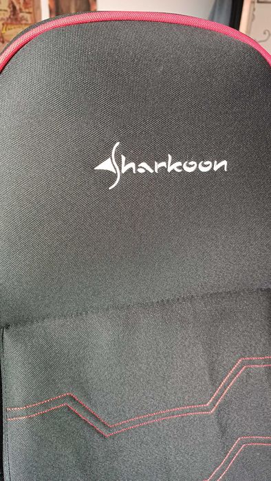 Cadeira Gaming Sharkoon Elbrus 1 Preto/Vermelho 160G