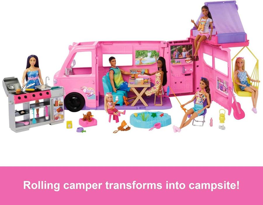 Барби кемпер мечты Пикник на природе Barbie Dream Camper HRJ78