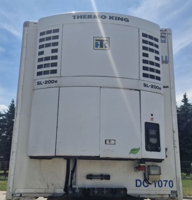 Agregat THERMOKING SL200e Drzwi Rama chłodni Krone-Schmitz Zbiornik Łapy Zderzak Kontener Paleciara -Osie Saf, Rama