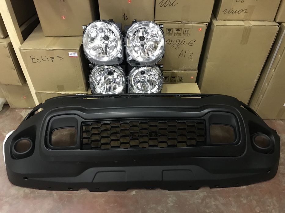 Бампер Jeep Renegade trail Hawk/фара джип ренегад