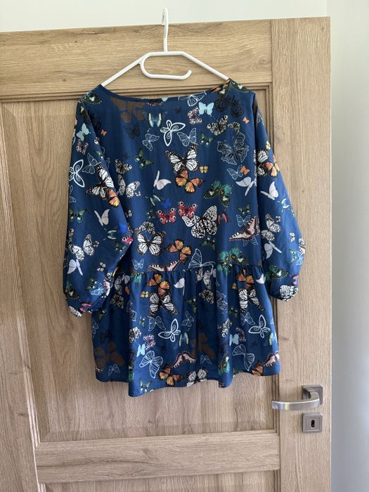 Bluzka 44/46 Boho Motyle
