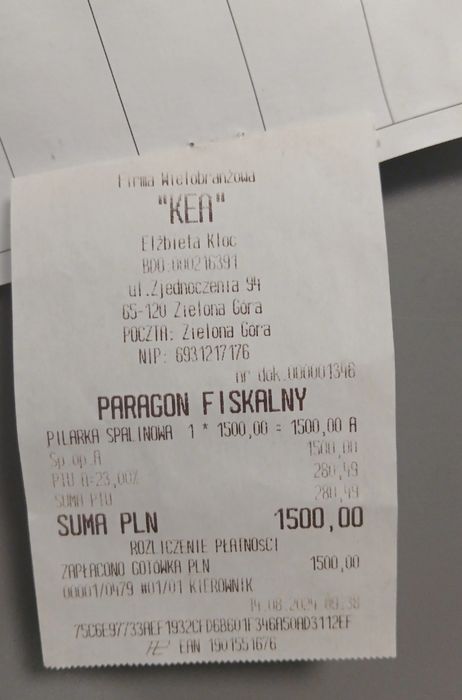 Piła spalinowa Husqvarna 135 nie Stihl Makita okazja