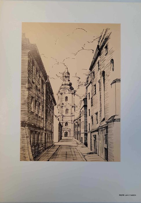 Grafika Piotr Jarzombek Politechnika Poznańska 1981 r