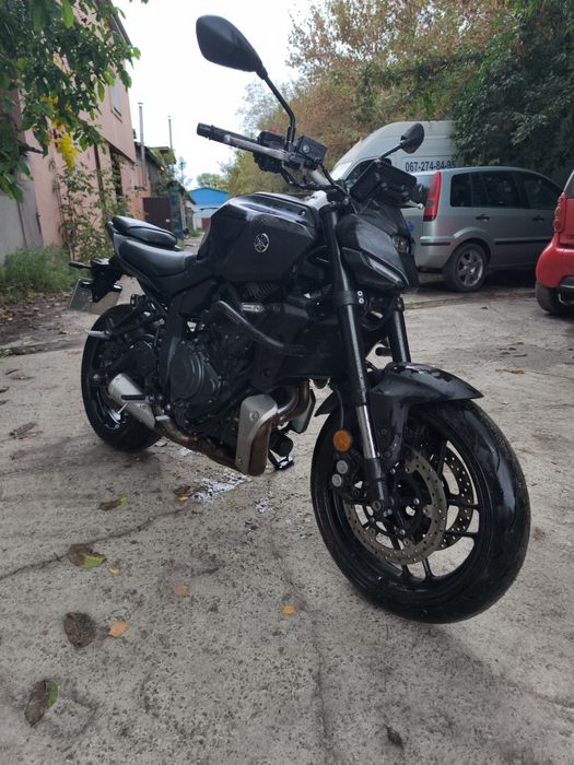 Офіційна Yamaha MT-07 2025р. Укр облік