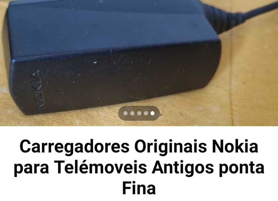 Carregadores Originais para  Nokia Telemóveis Antigos
