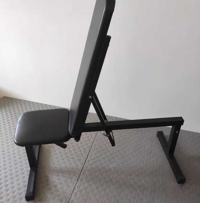 Лавка для жиму жима штанги гантель W05 регульована Скамья Лава Топ