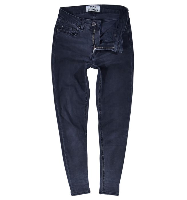 Acne Studios Skin 5 Used Black Jeansy Wmn 24 / 32