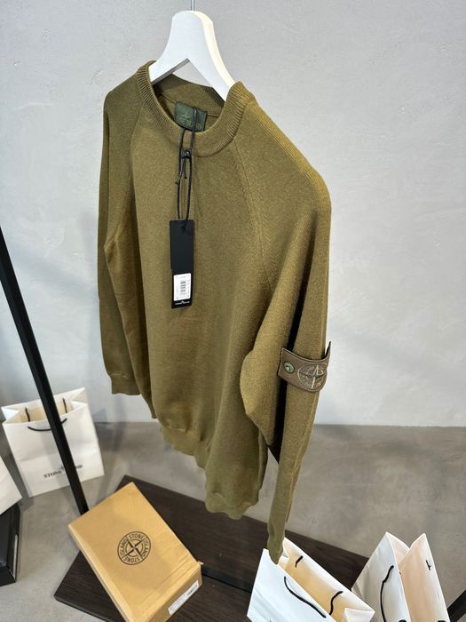 Stone Island Ghost Piece светр хакі М новий стон сп компані cp riot