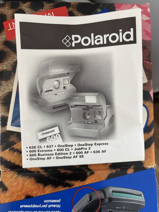Polaroid 600 camara