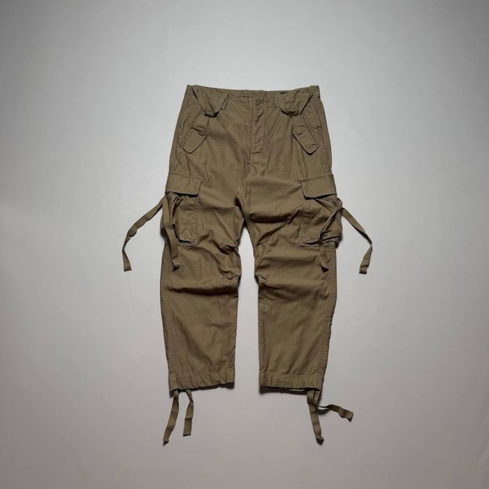 Spodnie Cargo AllSaints Kora – multipocket, styl militarny M-65 Vintage