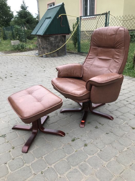 Крісло розкладне з пуфом (0060)