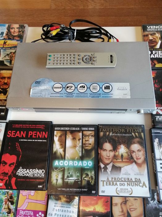 DVD - DVP-NS330 SONY + 38 Filmes DVD
