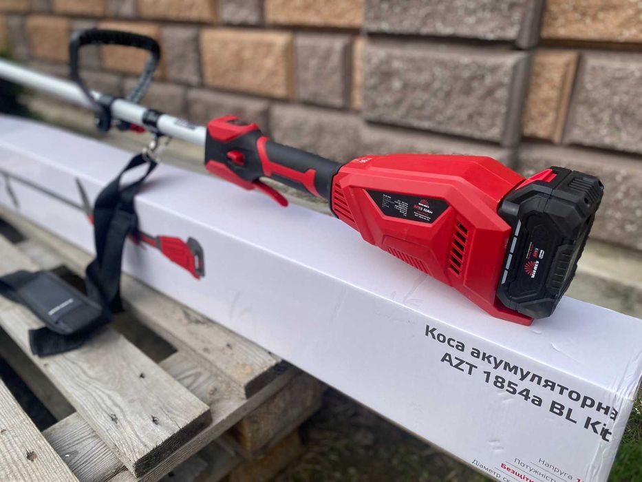 акція до суботи! Коса акумуляторна Vitals AZT 1854a BL Kit з акб та зп