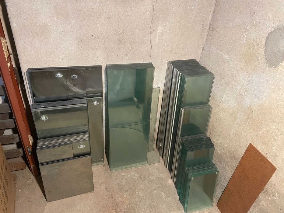 półki szklane różne rozmiary