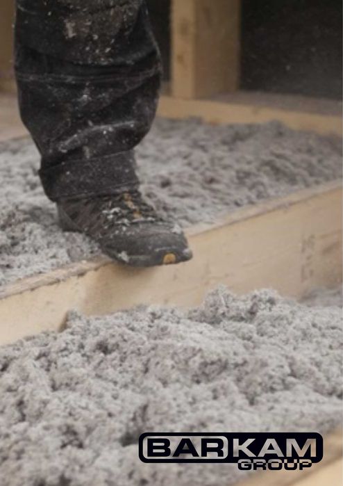 Ocieplenie wełną celulozową, Nadmuch celulozą