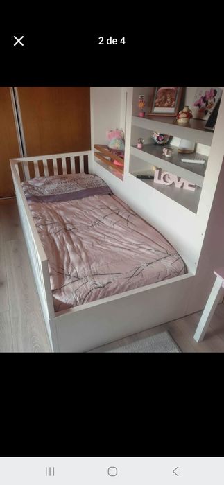 Cama criança como nova