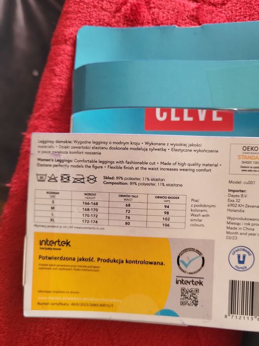 Legginsy damskie M Cleve